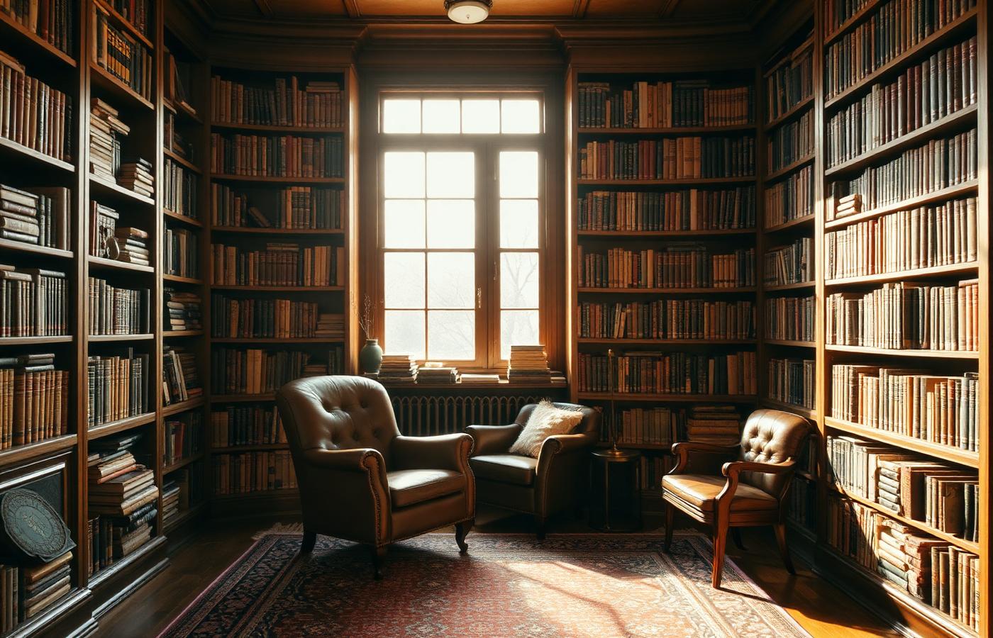 Reading room at Brannon Avenue Press